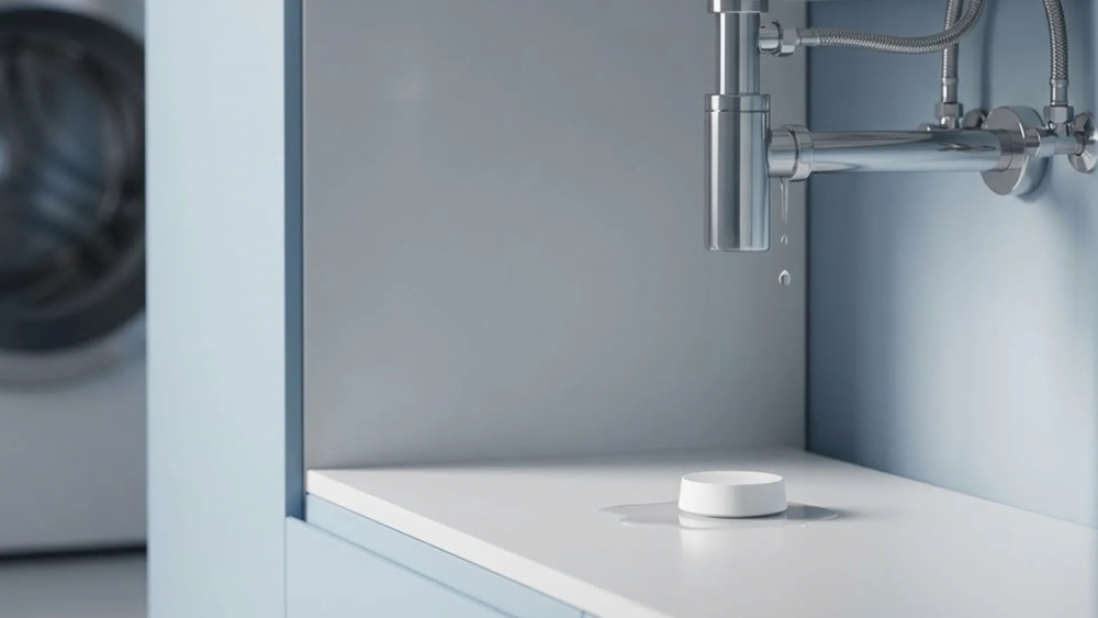 Датчик протечки от Яндекса.