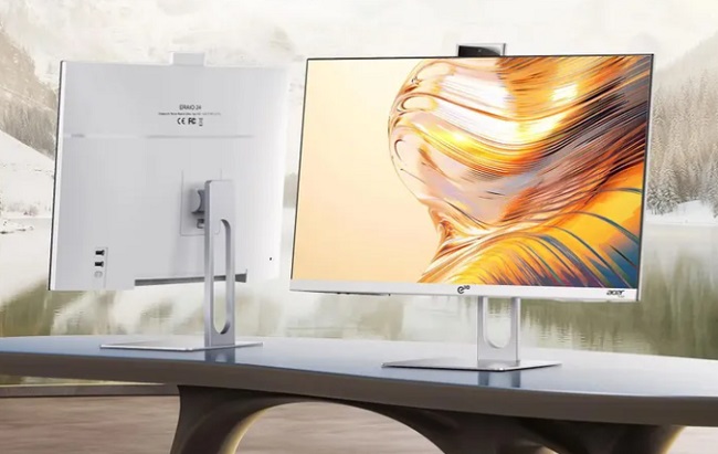 Компьютер Acer Gadget E10 с 23,8-дюймовым экраном.