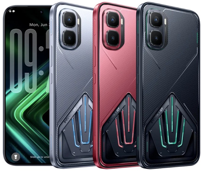 Смартфон Infinix GT 50 Pro с системой жидкостного охлаждения.