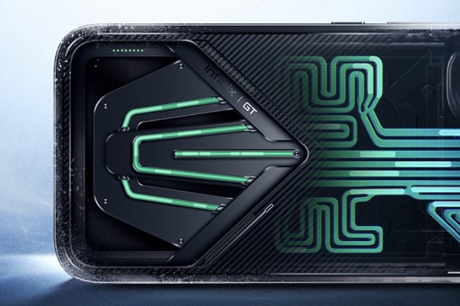 Смартфон Infinix GT 50 Pro с системой жидкостного охлаждения.