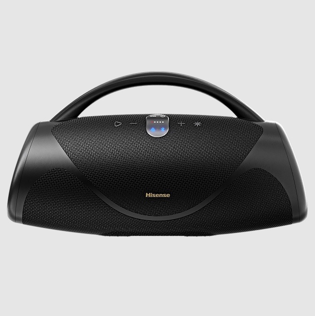 Продвинутая портативная аудиоколонка Hisense VOYAGEBOOM.