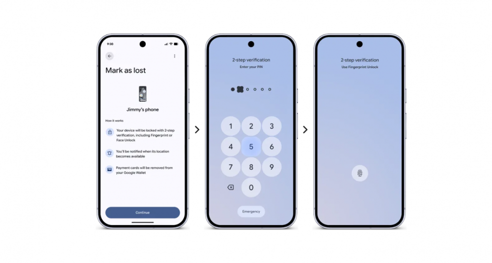 Новый режим поиска смартфона на Android 17.