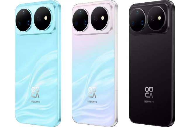 Три смартфона Huawei nova 16s.