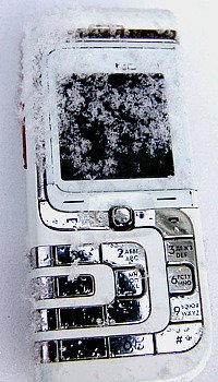 «Замороженный» мобильник
