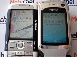 Дисплей Nokia 5700 выглядит впечатляюще.