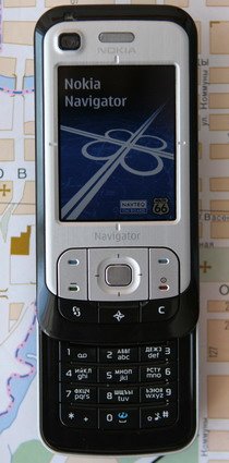 Внешний вид навигатора Nokia 6110.