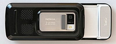 Камера и GPS антенна Nokia 6110.