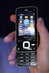 Интерфейс Nokia N81 и Nokia N81 8GB.