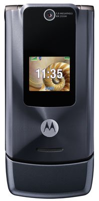 Главный приз интернет-конференции Мобильный Челябинск мобильный телефон Motorola W510.