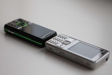 Дизайн Sony Ericsson K850i и Nokia N82.