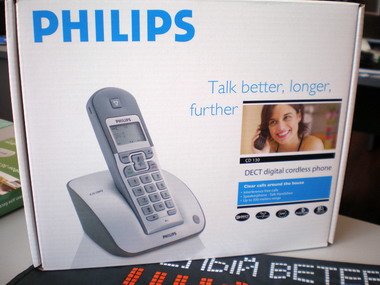 DECT-телефон Philips CD130 от интернет-издания Мобильный Челябинск.