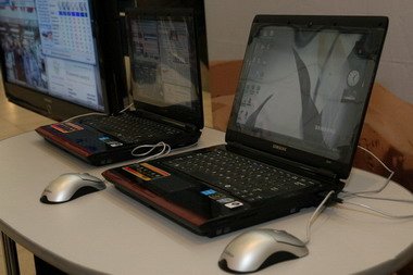 Ультракомпактные ноутбуки Samsung Q210 и Q310.