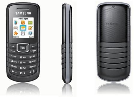 Samsung E1080 - самый популярный Samsung.