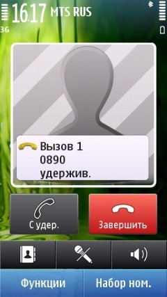 Снимки экрана Nokia C7.