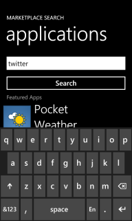 Marketplace для Windows Phone.
