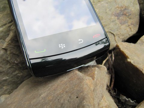 Сенсорные кнопки управления Blackberry.