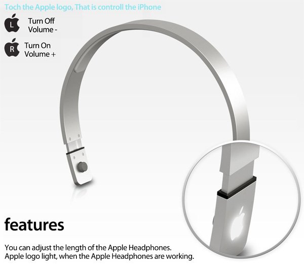 Гарнитура Apple от Yanko Design.