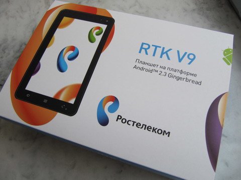 Планшетный компьютер Ростелеком RTK V9.