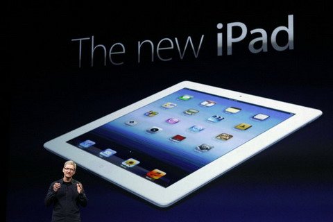 Презентация нового Apple iPad.