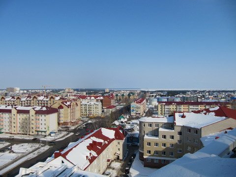 Панорама города Ханты-Мансийска.
