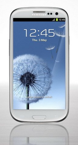 Смартфон Samsung Galaxy SIII.