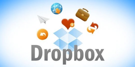 Облачный сервис хранения данных Dropbox.