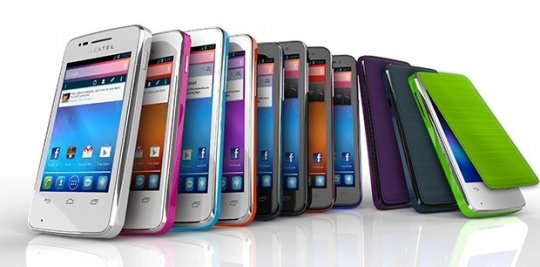 Alcatel представила недорогие смартфоны One Touch X'Pop, S'Pop и T'Pop.