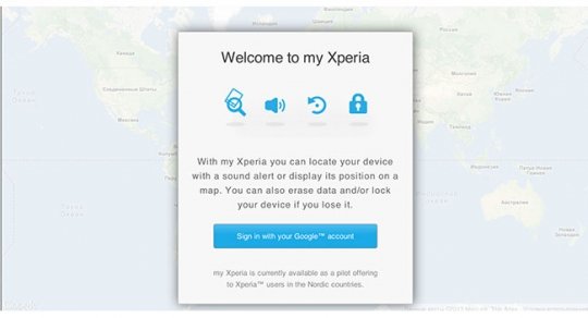 Компания Sony анонсировала новый сервис под названием My Xperia.