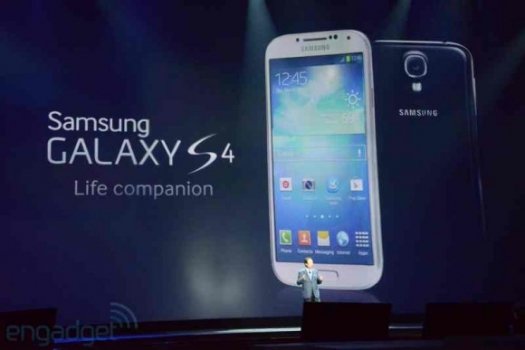 Флагманский смартфон Samsung Galaxy S4 официально представили.