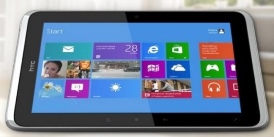 Планшет HTC на Windows Blue.