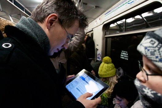 Интернет в московском метро.