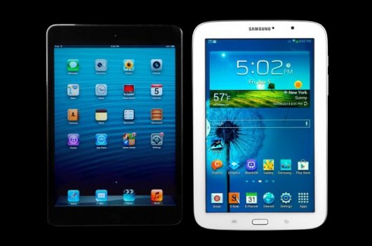 Apple iPad mini и Samsung Galaxy Tab 8.