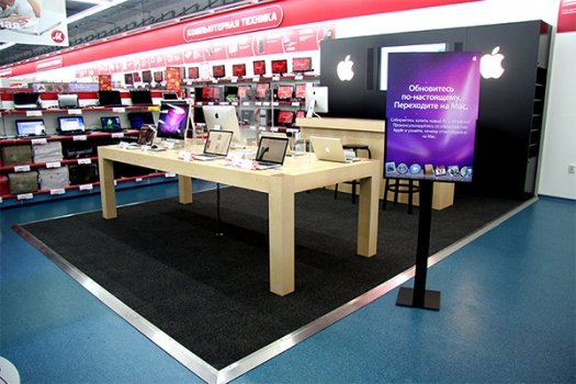 Apple в магазинах М.Видео.
