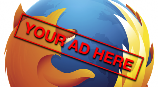 В Firefox появится реклама.