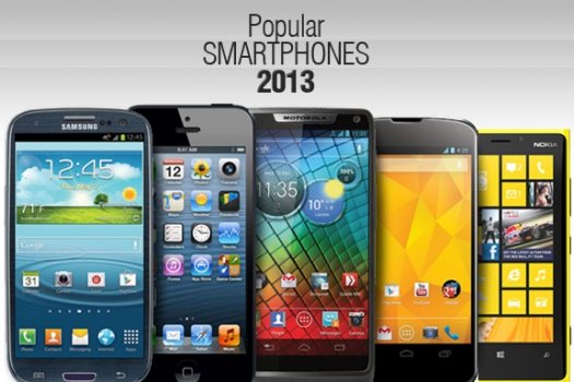 Опубликован рейтинг производителей мобильных телефонов за 2013 год.