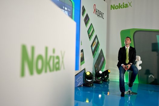 Презентация Nokia X в Москве.