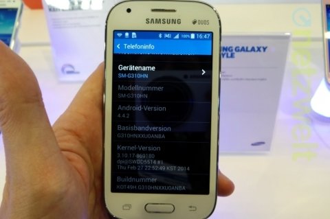 Samsung Galaxy Ace Style.