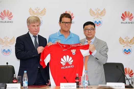 Huawei стала официальным спонсором Сборной России по футболу.
