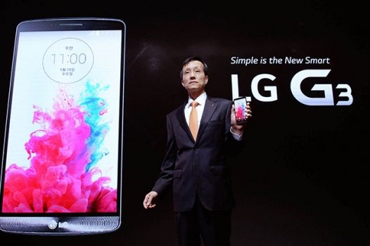 Смартфон LG G3.