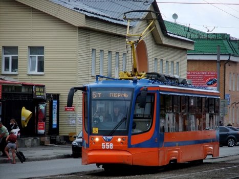 Пермский трамвай.