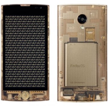 Прозрачный смартфон LG FX0.