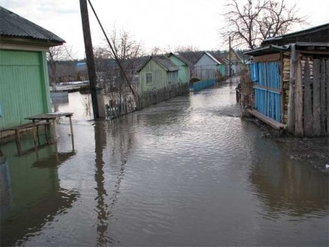Большая вода в Челябинской области.