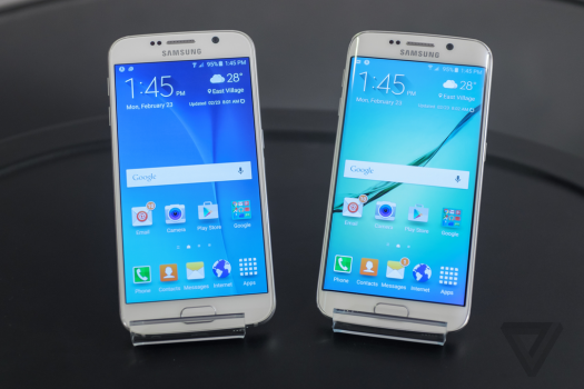 Samsung Galaxy S6.