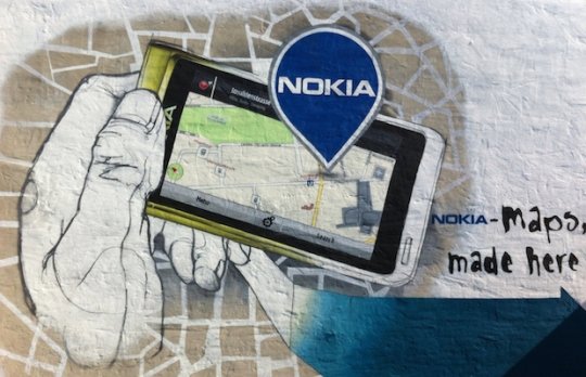 Facebook перешла на карты Nokia HERE.