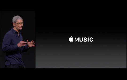 Apple представила платный музыкальный сервис Apple Music.
