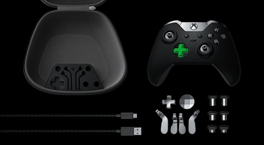 Xbox Elite со сменными компонентами.