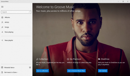 Microsoft Groove.