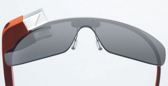 Google Glass Concept.
