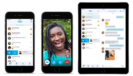 Skype версии 6.0 для Android.