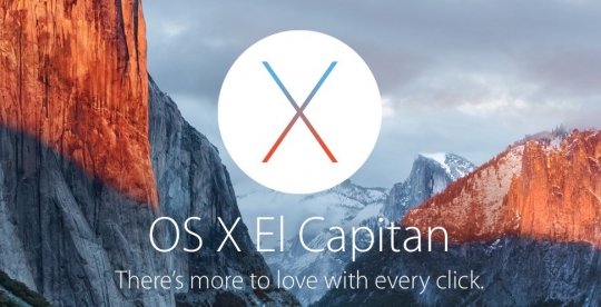 OS X El Capitan.